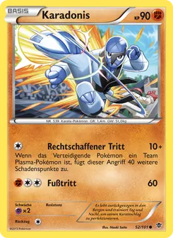 Karadonis, Karte 52 aus Plasma-Blaster