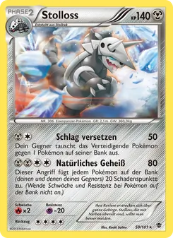 Stolloss, Karte 59 aus Plasma-Blaster