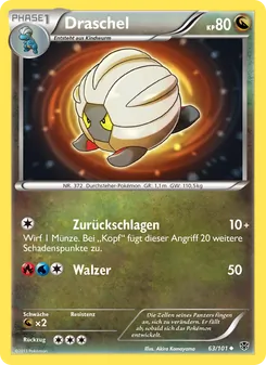 Draschel, Karte 63 aus Plasma-Blaster