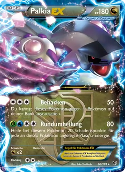 Palkia-EX, Karte 66 aus Plasma-Blaster