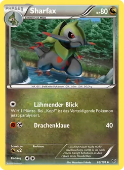 Sharfax, Karte 68 aus Plasma-Blaster
