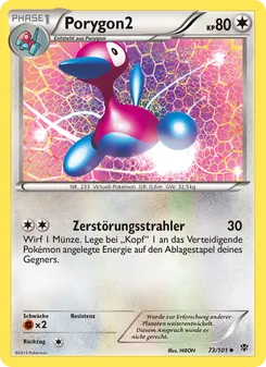 Porygon2, Karte 73 aus Plasma-Blaster