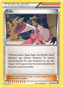 Lilia, Karte 81 aus Plasma-Blaster
