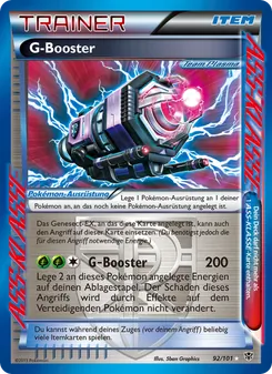 G-Booster, Karte 92 aus Plasma-Blaster