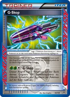 G-Skop, Karte 93 aus Plasma-Blaster