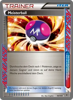 Meisterball, Karte 94 aus Plasma-Blaster