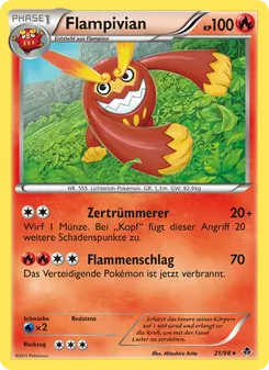 Flampivian, Karte 21 aus Aufstreben der Mächtigen