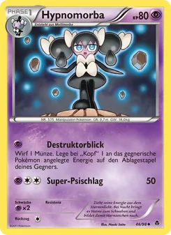 Hypnomorba, Karte 46 aus Aufstreben der Mächtigen
