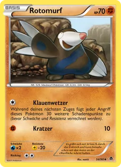 Rotomurf, Karte 54 aus Aufstreben der Mächtigen