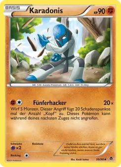 Karadonis, Karte 59 aus Aufstreben der Mächtigen