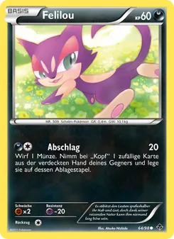 Felilou, Karte 64 aus Aufstreben der Mächtigen