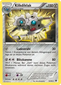 Klikdiklak, Karte 76 aus Aufstreben der Mächtigen
