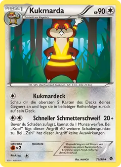 Kukmarda, Karte 79 aus Aufstreben der Mächtigen