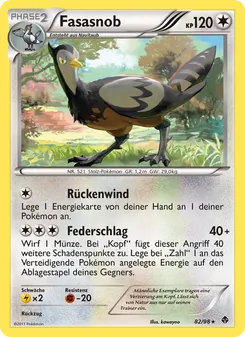 Fasasnob, Karte 82 aus Aufstreben der Mächtigen