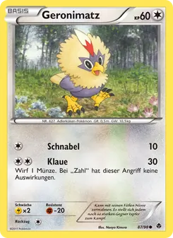 Geronimatz, Karte 87 aus Aufstreben der Mächtigen