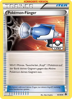 Pokémon-Fänger, Karte 95 aus Aufstreben der Mächtigen