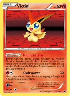Victini, Karte 14 aus Königliche Siege
