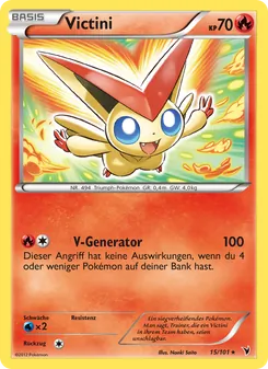 Victini, Karte 15 aus Königliche Siege
