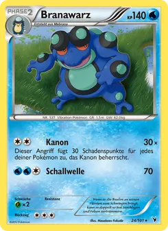 Branawarz, Karte 24 aus Königliche Siege