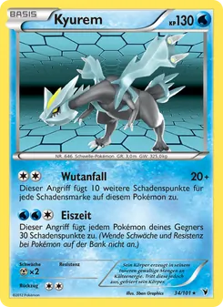 Kyurem, Karte 34 aus Königliche Siege