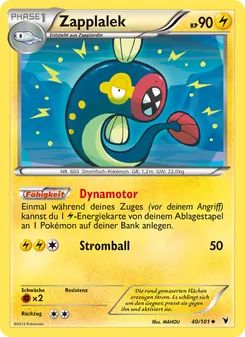 Zapplalek, Karte 40 aus Königliche Siege