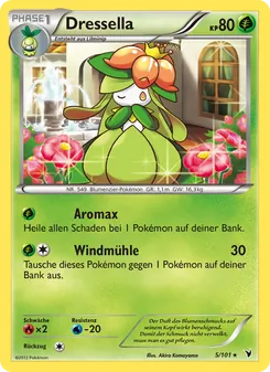 Dressella, Karte 5 aus Königliche Siege