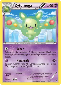 Zytomega, Karte 52 aus Königliche Siege