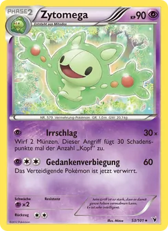 Zytomega, Karte 53 aus Königliche Siege