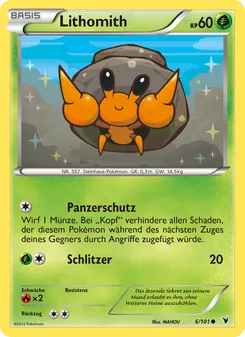 Lithomith, Karte 6 aus Königliche Siege