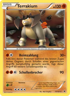 Terrakium, Karte 73 aus Königliche Siege