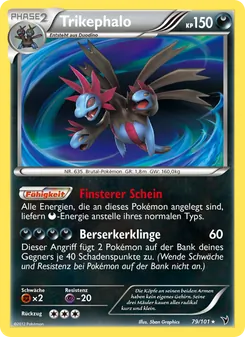 Trikephalo, Karte 79 aus Königliche Siege