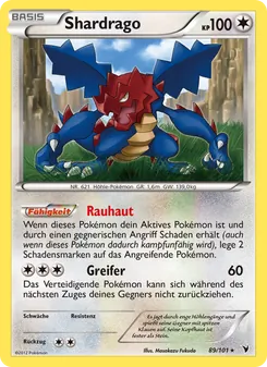 Shardrago, Karte 89 aus Königliche Siege