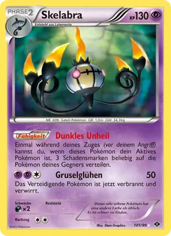 Skelabra, Karte 101 aus Kommende Schicksale