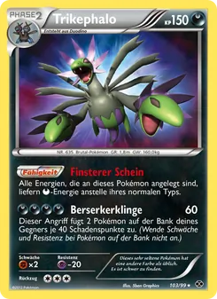 Trikephalo, Karte 103 aus Kommende Schicksale