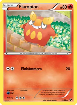 Flampion, Karte 17 aus Kommende Schicksale