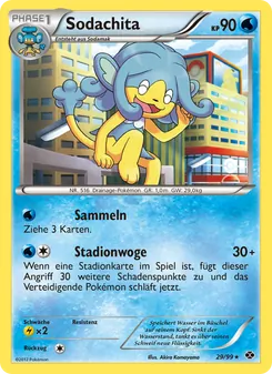 Sodachita, Karte 29 aus Kommende Schicksale