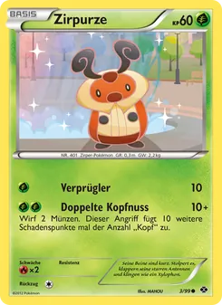 Zirpurze, Karte 3 aus Kommende Schicksale