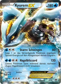 Kyurem-EX, Karte 38 aus Kommende Schicksale