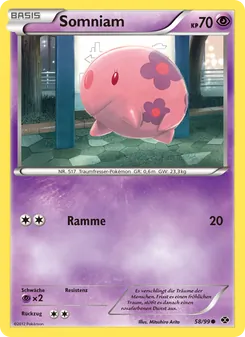 Somniam, Karte 58 aus Kommende Schicksale