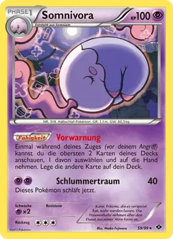 Somnivora, Karte 59 aus Kommende Schicksale