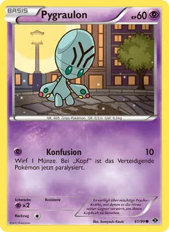 Pygraulon, Karte 61 aus Kommende Schicksale