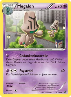 Megalon, Karte 62 aus Kommende Schicksale