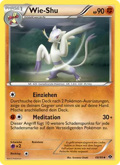 Wie-Shu, Karte 68 aus Kommende Schicksale