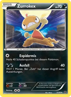 Zurrokex, Karte 73 aus Kommende Schicksale