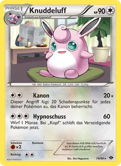 Knuddeluff, Karte 79 aus Kommende Schicksale