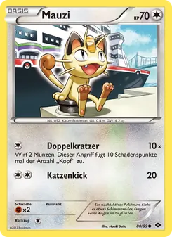 Mauzi, Karte 80 aus Kommende Schicksale