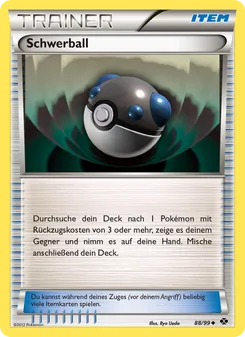 Schwerball, Karte 88 aus Kommende Schicksale