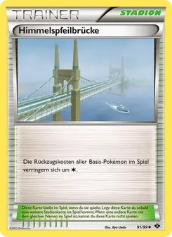 Himmelspfeilbrücke, Karte 91 aus Kommende Schicksale