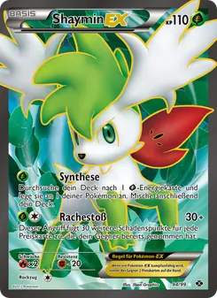 Shaymin-EX, Karte 94 aus Kommende Schicksale