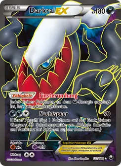 Darkrai-EX, Karte 107 aus Erforscher der Finsternis